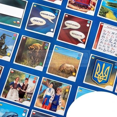 AKCJA INTEGRACJA Polska-Ukraina: Karty edukacyjne 40 kart