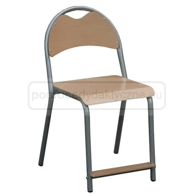 Krzesło Gaweł U nr 6 z regulowanym podnóżkiem w zakresie 3-5