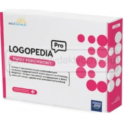 Nowa LOGOPEDIA PRO pakiet Podstawowy 4.0 - 9 modułów - eduSensus NOWA ERA