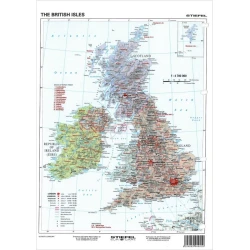 The Tenses (Czasy) / The British Isles (Wyspy Brytyjskie) - Plansza dwustronna 2 w 1