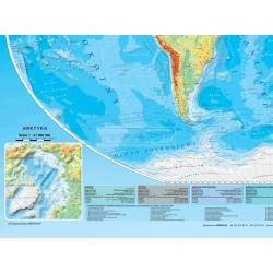 Świat fizyczny z elementami ekologii - mapa ścienna 