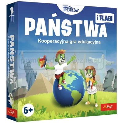 Gra edukacyjna Państwa i flagi 6+