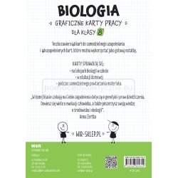 BIOLOGIA. GRAFICZNE KARTY PRACY DLA KLASY 8