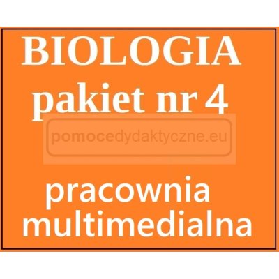  Biologia - Pakiet nr 4 - pracownie multimedialne
