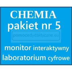  CHEMIA - Pakiet nr 5 - monitor interaktywny, laboratorium cyfrowe