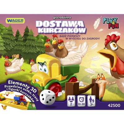 Dostawa Kurczaków gra rodzinna Play&Fun
