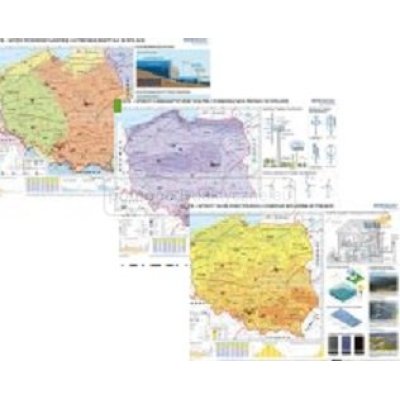 Energia odnawialna wody, wiatru, Słońca w Polce - zestaw map PREMIERA październik 2023