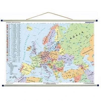 Europa polityczna 100x70 mapa ścienna