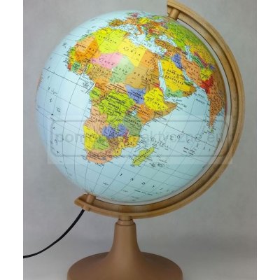 Globus 320 polityczny podświetlany 
