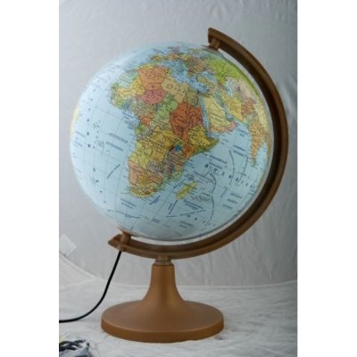 Globus 420 polityczny podświetlany 