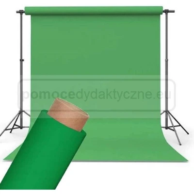 Green Screen - zielone tło fotograficzne ze statywem