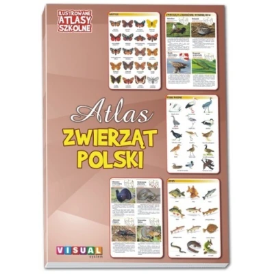 Ilustrowany atlas szkolny zwierząt Polski