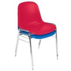 krzesło Beta chrome, plastikowe