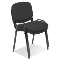 krzesło ISO BLACK, tapicerowane