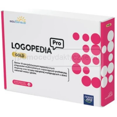 LOGOPEDIA PRO - pakiet GOLD WERSJA 4.0 - 18 modułów - eduSensus NOWA ERA