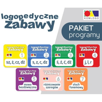 Logopedyczne Zabawy - PAKIET programy