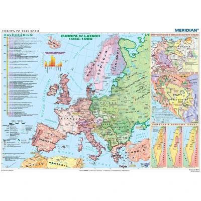 MAPA Europa po 1945 r.