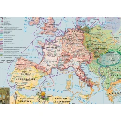 MAPA Europa wczesnośredniowieczna