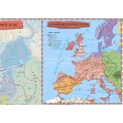 MAPA Europa wczesnośredniowieczna