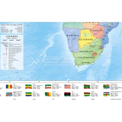 Mapa polityczna Afryki /2019/