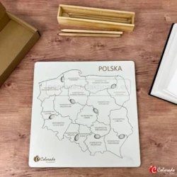 Mapa Polski – Znam swój kraj "puzzle"