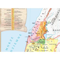 MAPA Starożytny Izrael od X do VI w p.n.e. (Stary Testament)