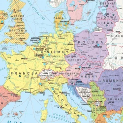 MAPA Unia Europejska - etapy rozszerzania 