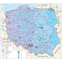 Mapy klimatyczne Polski - mapa ścienna 