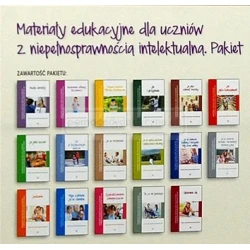 Materiały edukacyjne dla uczniów z niepełnosprawnością intelektualną. Zestaw edukacyjny 17 publikacji