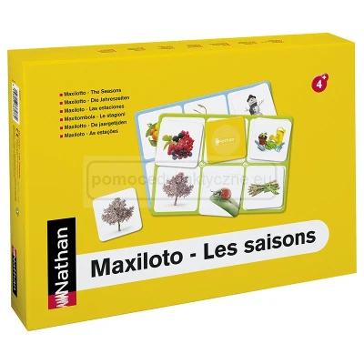 Maxiloto – Cztery pory roku. Karty obrazkowe.