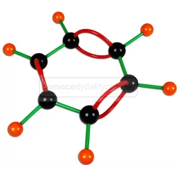 MODELE WIĄZAŃ CHEMICZNYCH 400 elementów, Modele atomów kulkowe