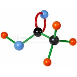 MODELE WIĄZAŃ CHEMICZNYCH 400 elementów, Modele atomów kulkowe