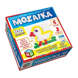 MOZAIKA 100 ELEMENTÓW – zabawka edukacyjna