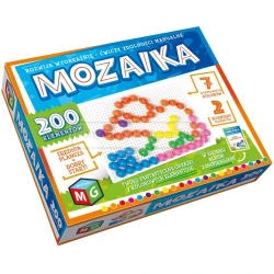 MOZAIKA 200 ELEMENTÓW – zabawka edukacyjna