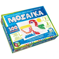 MOZAIKA 300 ELEMENTÓW – zabawka edukacyjna