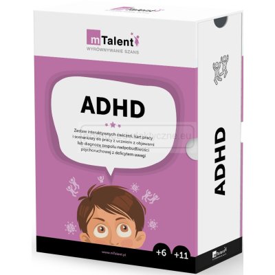 mTalent – ADHD. Zestaw interaktywnych ćwiczeń  (PREMIERA wrzesień 2023)