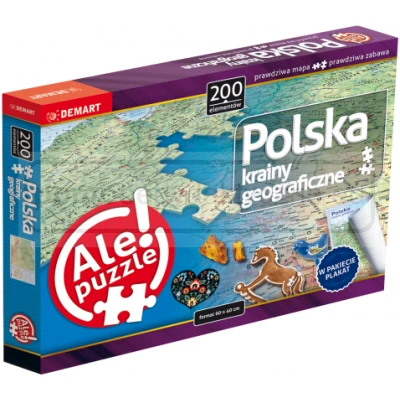Polska. Krainy geograficzne - Ale Puzzle!