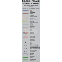 Polska - mapa plastyczna (trójwymiarowa)