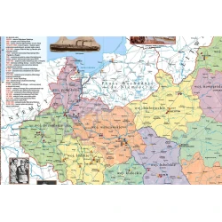 Polska w latach 1919-1939 - mapa ścienna