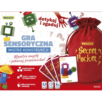 Secret Pocket Mistrz Konstrukcji gra sensoryczna Play&Fun