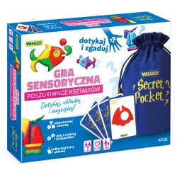 Secret Pocket Poszukiwacz Kształtów gra sensoryczna Play&Fun