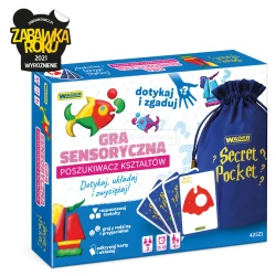 Secret Pocket Poszukiwacz Kształtów gra sensoryczna Play&Fun