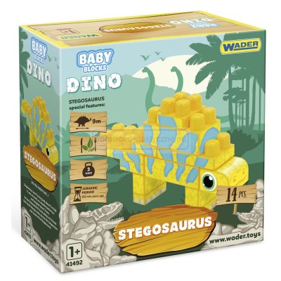 Stegozaur klocki Baby Blocks Dino