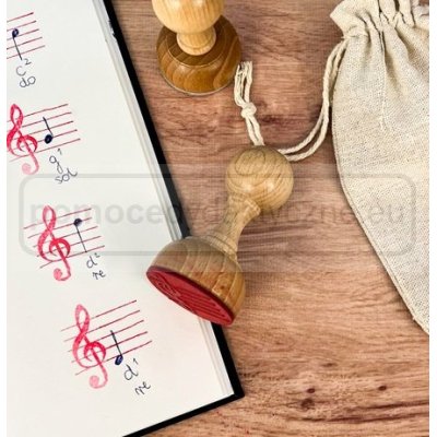 Stempel muzyka - do nauki nut w kluczu wiolinowym
