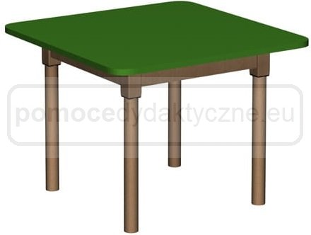 Stół przedszkolny/do żłobka kwadratowy 700x700