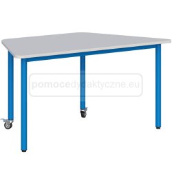 Stół mobilny szkolno-przedszkolny TRAPEZ 1400