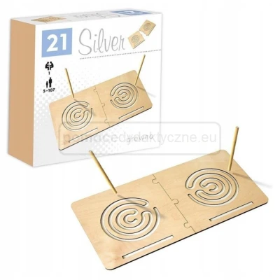 Symetryczny labirynt Silver (21) - Terapia 4+