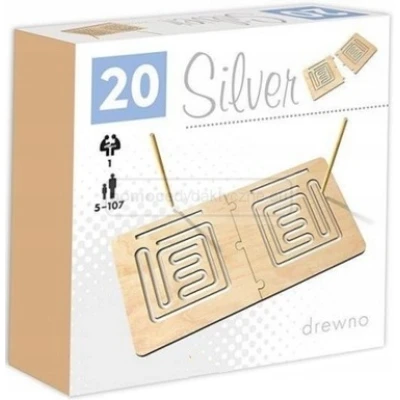 Symetryczny labirynt Silver (20) - Terapia 4+