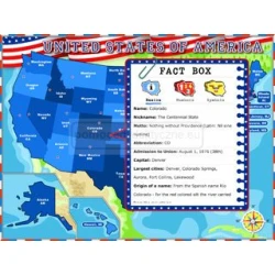 USA - Illustrated Geography Atlas - program edukacyjny