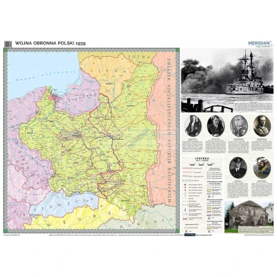 Wojna obronna Polski 1939 – mapa ścienna